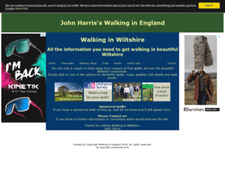 walkinginwiltshire.org.uk screenshot