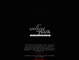 walkingtheplank.org screenshot