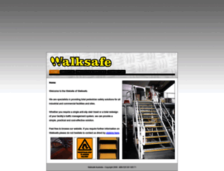 walksafeaustralia.com.au screenshot