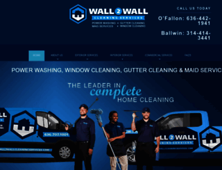 wall2wallcleaningservice.com screenshot