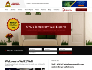 wall2wallny.com screenshot