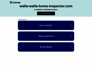 walla-walla-home-inspector.com screenshot