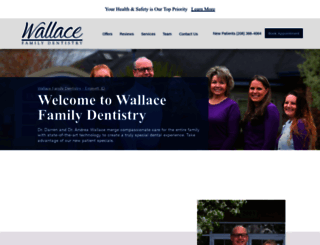 wallace-dentistry.com screenshot
