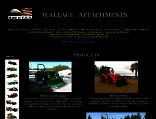 wallaceattachments.net screenshot