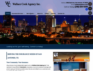 wallacecookagency.com screenshot