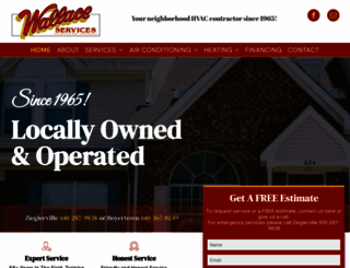 wallaceservicesinc.com screenshot