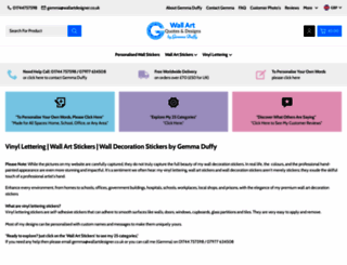 wallartdesigner.co.uk screenshot