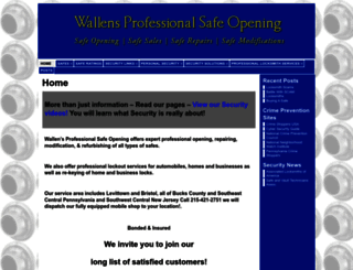 wallensprofessionalsafeopening.com screenshot