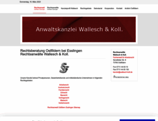 wallesch-koll.de screenshot