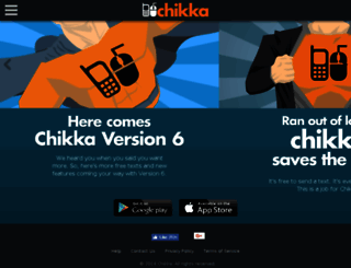 wallet.chikka.com screenshot