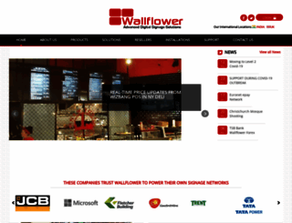 wallflowerglobal.com screenshot