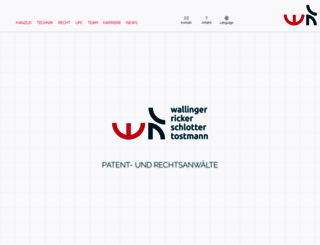 wallinger.de screenshot
