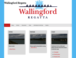 wallingford-regatta.org.uk screenshot