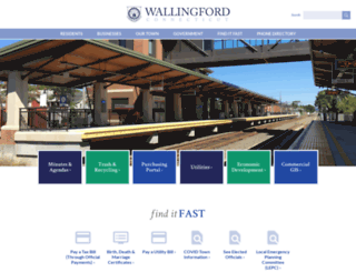 wallingford.ct.us screenshot