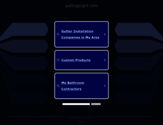 wallingsight.com screenshot
