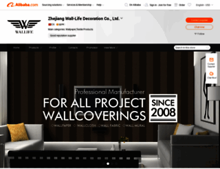 walllife.en.alibaba.com screenshot