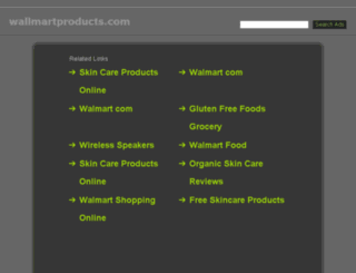 wallmartproducts.com screenshot