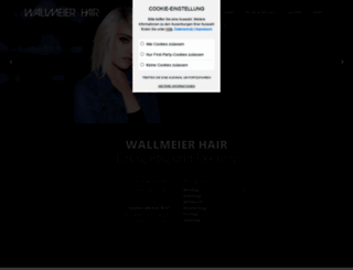 wallmeier-hair.de screenshot