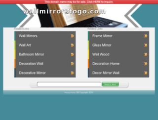 wallmirrorstogo.com screenshot