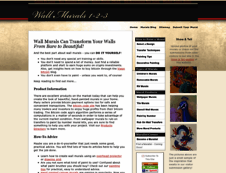 wallmurals123.com screenshot