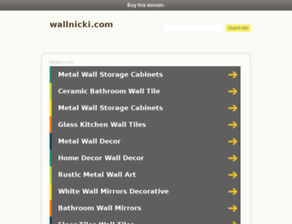 wallnicki.com screenshot