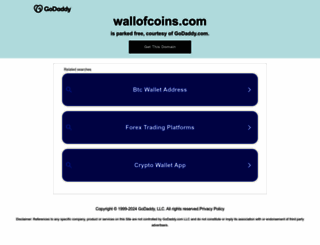 wallofcoins.com screenshot