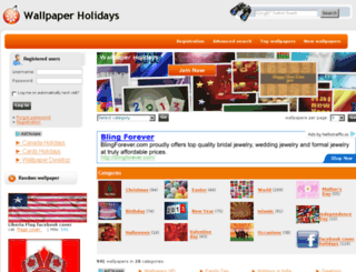wallpaperholidays.com screenshot
