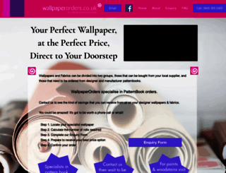 wallpaperorders.co.uk screenshot