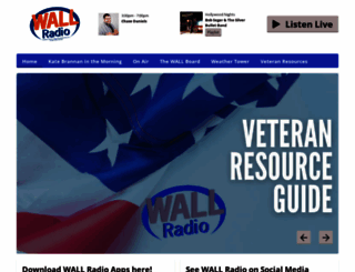 wallradio.com screenshot
