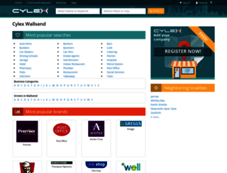wallsend.cylex-uk.co.uk screenshot
