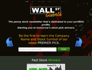 wallstreetgiants.com screenshot