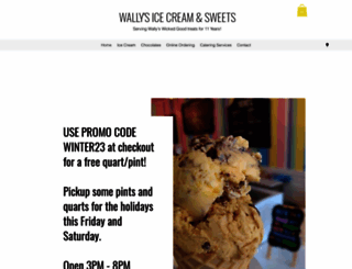wallyswickedgood.com screenshot