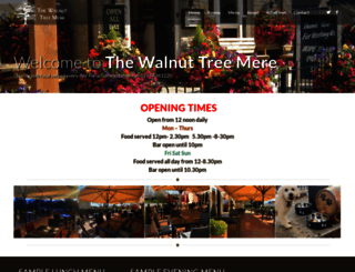 walnut-tree-inn.co.uk screenshot