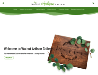 walnutartisan.com screenshot