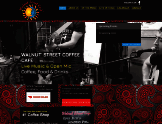 walnutstreetcoffeecafe.com screenshot
