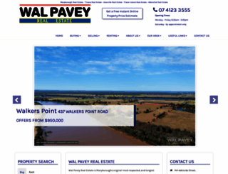 walpavey.com.au screenshot