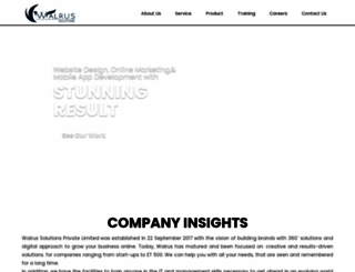walrussolutions.com screenshot