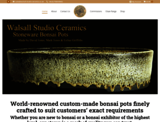 walsall-studio-ceramics.com screenshot