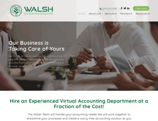 walsh-accounting.bizinkonline.com screenshot