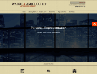 walsh-amicucci.com screenshot