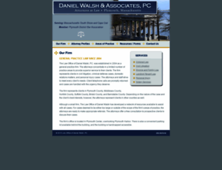 walshlegal.com screenshot