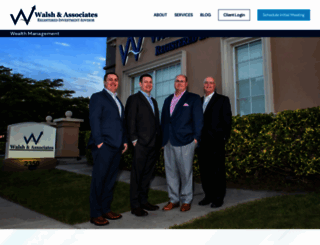 walshwealthmanagement.com screenshot