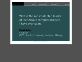 waltconti.com screenshot