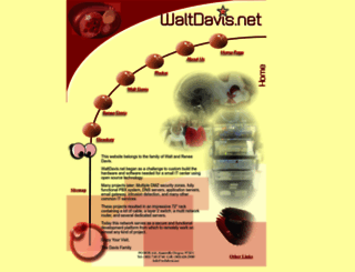 waltdavis.net screenshot