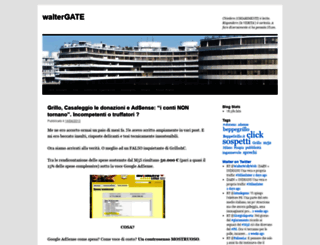 waltergate.wordpress.com screenshot