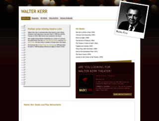 walterkerrtheatre.com screenshot