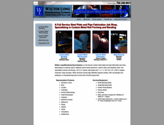 walterlongmanufacturing.com screenshot