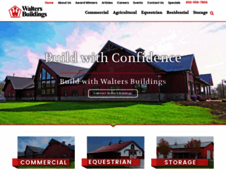 waltersbuildings.com screenshot