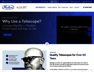 walterslowvision.com screenshot