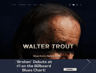 waltertrout.com screenshot